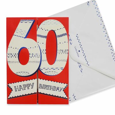 What's Another Year 60e anniversaire carte 120