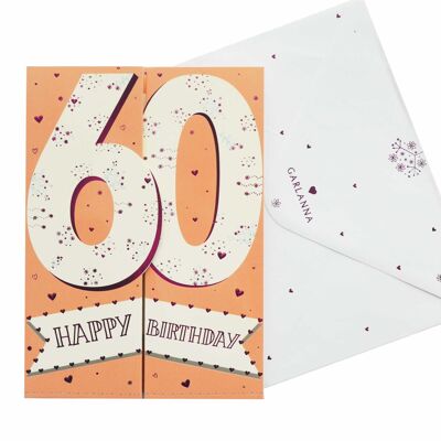 ¿Qué es otro año? Tarjeta de cumpleaños número 60 120