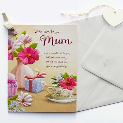 Words of Warmth Mum Birthday Card  75