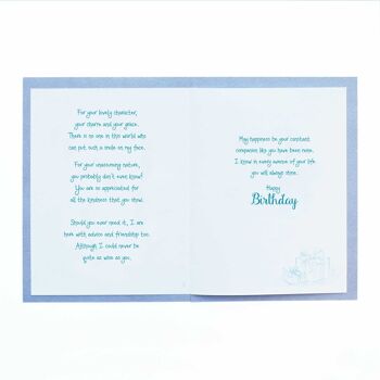 Words of Warmth Friend Carte d'anniversaire 75 3