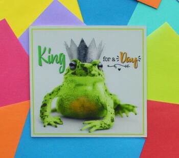 Une touche de couleur Cartes 3D King For A Day 125 5