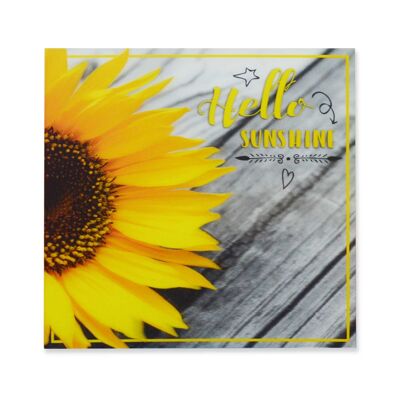 A Splash Of Colour 3D Cards Hello Sunshine 125