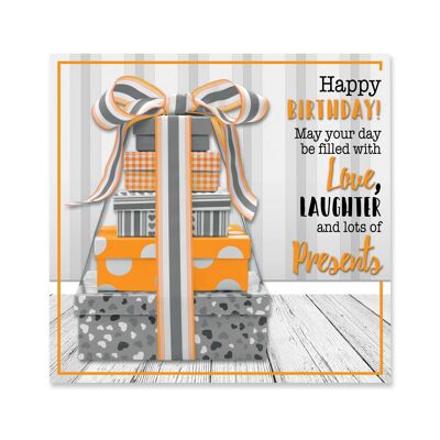 A Splash Of Colour 3D Cards Happy Birthday 125