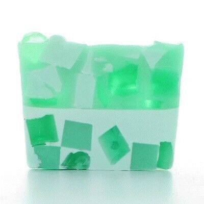 Mint + Tea Tree Handmade Soap Slice