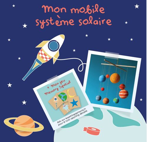 Kit DIY enfant | Fabrication d'un mobile système solaire