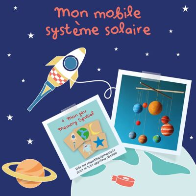 Kit DIY enfant | Fabrication d'un mobile système solaire