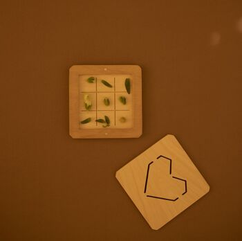 Jeu classique - Tic Tac Toe en bois 11