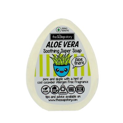 Aloe Vera Soothing Super Soap Bar 100g