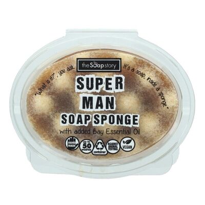 Super Man Soap Sponge