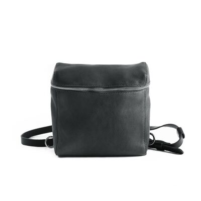 Box shoulderbag / backpack small - black