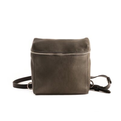 Box shoulderbag / backpack small - taupe