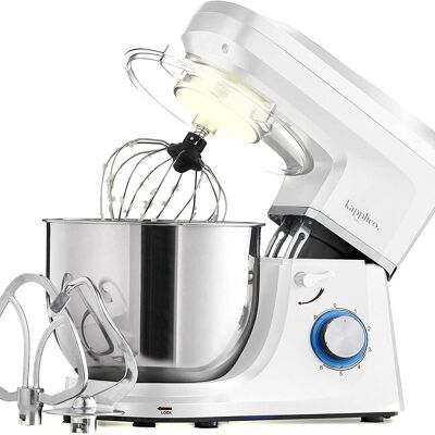 KAPPLICO® Pro Plus 1800W Stand Mixer (WHITE)