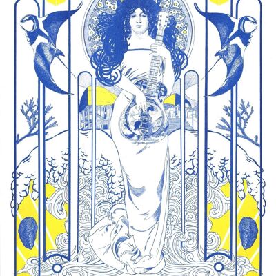 Poster Ruliano des Bois - La sirena