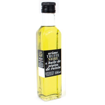 Aceite de semilla de uva con sabor a trufa negra