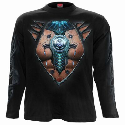 CYBER SKIN - Langarm T-Shirt Schwarz