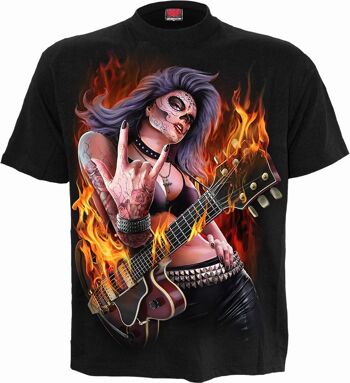 ROCKING THE DEAD - T-Shirt Noir 17