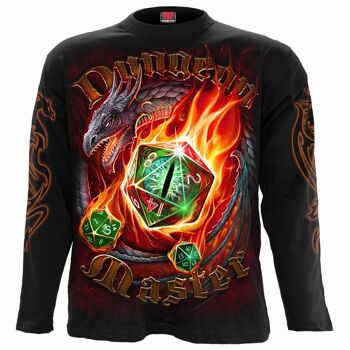 DUNGEON MASTER - T-shirt à manches longues Noir 2