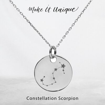 Collier constellation - Argent Recyclé