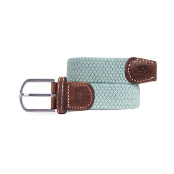 Ceinture tressée Bleu arctique 1