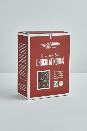 Granola Chocolat noir en carton de 10 boites de 350 g 1