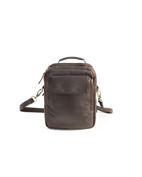 Country Crossbag handle small - braun