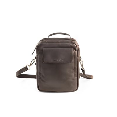 Country Crossbag handle small - brown