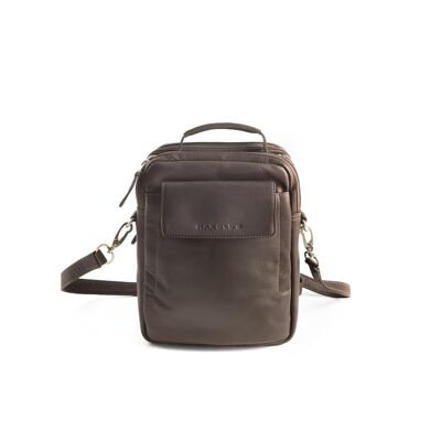 Country Crossbag handle small - braun