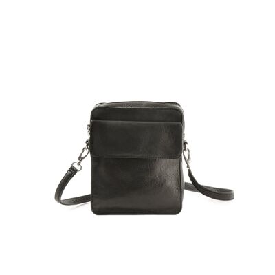 Bolso bandolera Country pequeño - negro