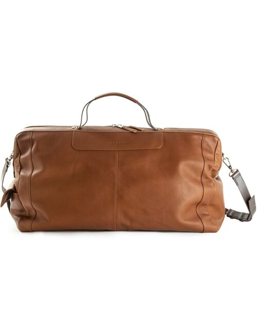 Country Framebag travelbag - cognac