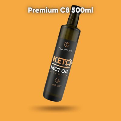 Huile KETO MCT Premium C8 500ml