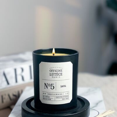 Scented candle N°5 Sandalwood