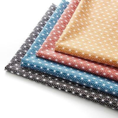 Asan Mini - FF3001 Asanoha Pattern 100% Cotton Fabric 10m Bolt - 160cm de ancho