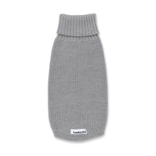 Unisex Wool dog sweater Grey