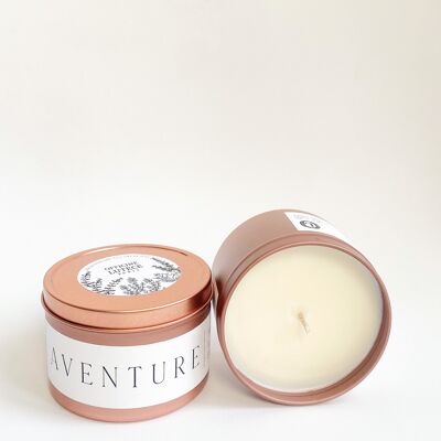 Bougie Aventure - Musk & Eucalyptus - Or Rose