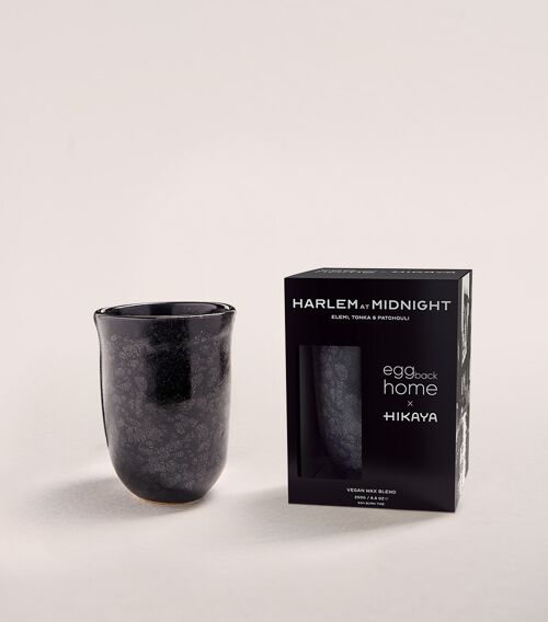 Ceramic Candle Harlem at Midnight - Tonka & Patchouli
