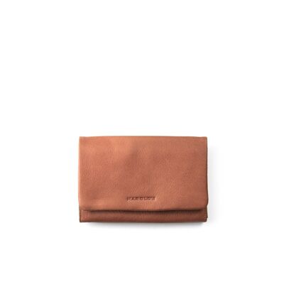 Chacoral Soft wallet flap medium - cognac