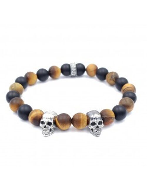 Bracelet Savannah Dark Duo Skull