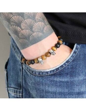 Bracelet Savannah Dark Duo Skull 2