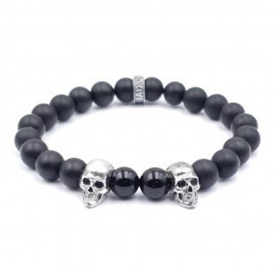 Pulsera Dynasty Dark Duo con Calavera