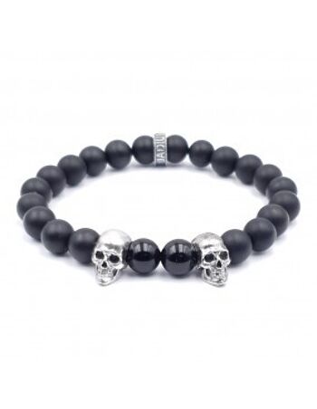 Bracelet Dynasty Dark Duo Skull 1