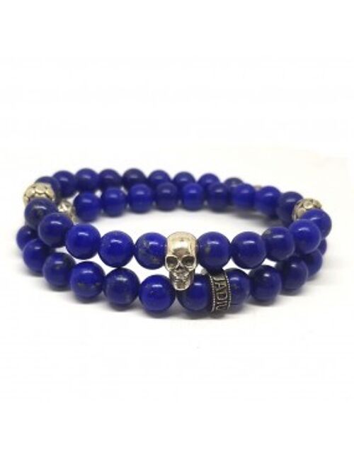 Bracelet Prophecy Skull Double rang