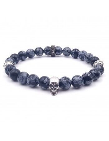 Bracelet Dark Flake Skull 1