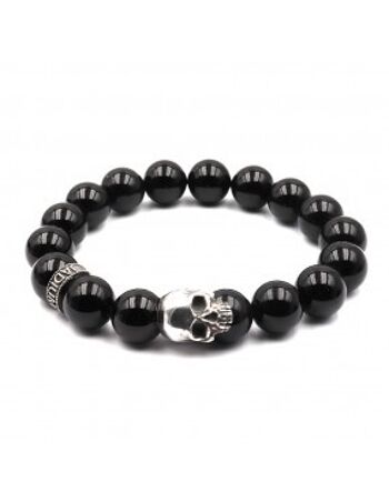 Bracelet King Dark shining Skull 1