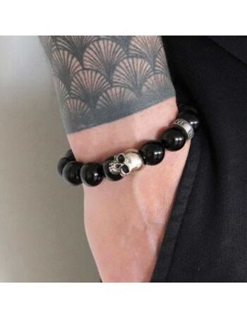 Bracelet King Dark shining Skull 2