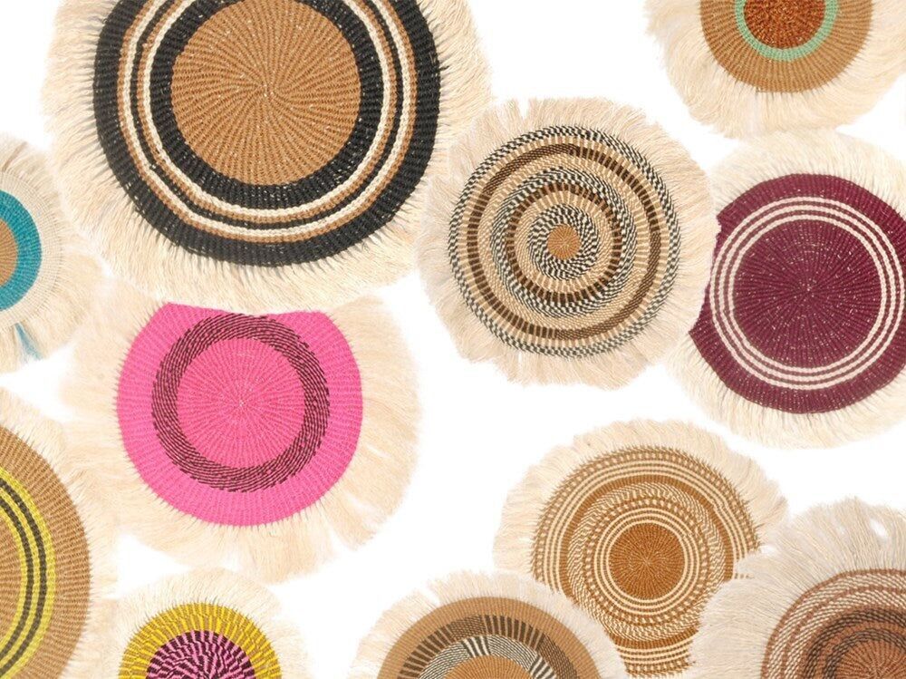 UKUTA: Wandbehang mit Fransen