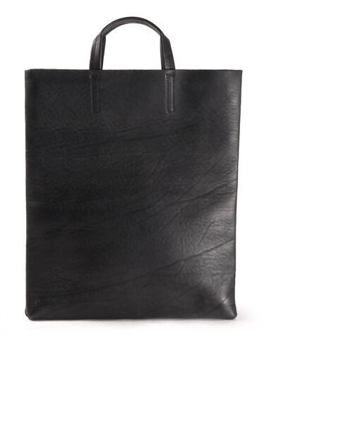 Leather shoppingbag