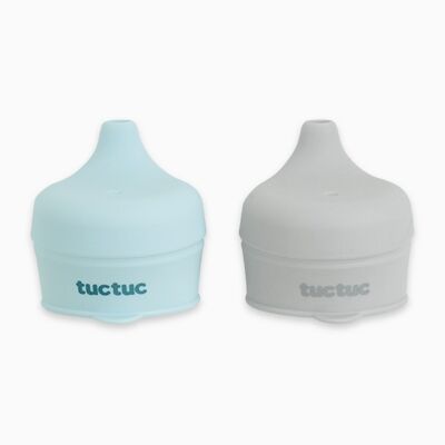 Blue / Gray Silicone Teat Set - 12051959