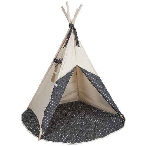 Tipi infantil STARS gris