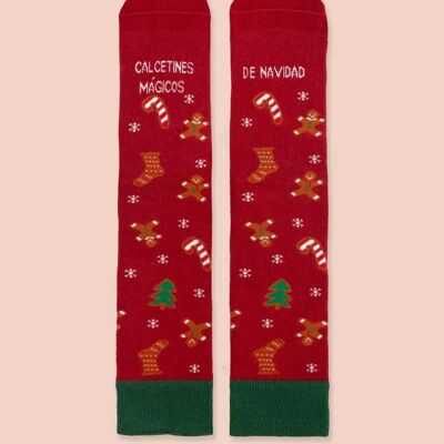 Calcetines "Mis calcetines mágicos de Navidad"
