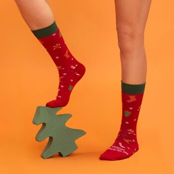Chaussettes "Mes chaussettes magiques de Noël" 2